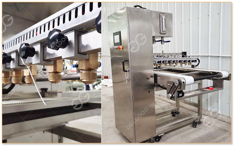 Machine De Pulvérisation D'huile Pour Gâteaux