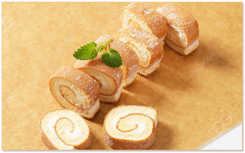 Comment Faire Des Gâteaux Roulés Industriels Avec Une Machine